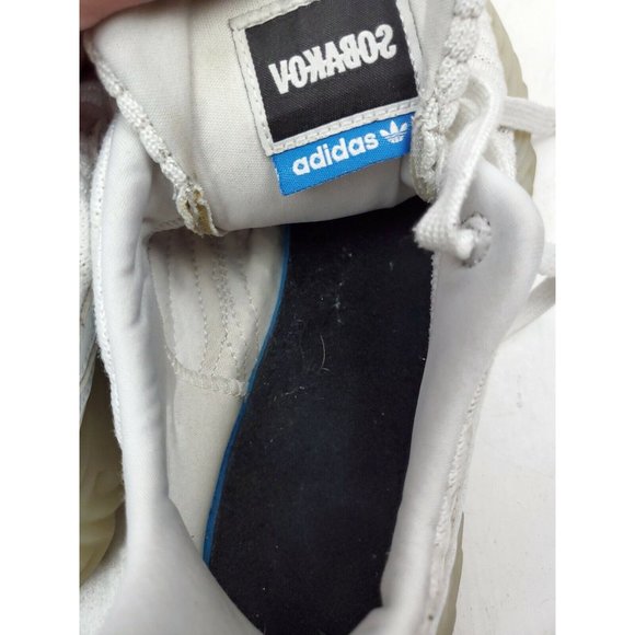 Adidas Sz 6.5 Sobakov Lace-Up Athletic Casual Sneaker Shoes B42007 Mens White main image 5